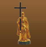 Скульптура Святой Владимир (позолота)