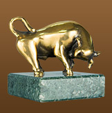 Скульптура Марафонский бык