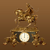 Часы Сарацин на коне